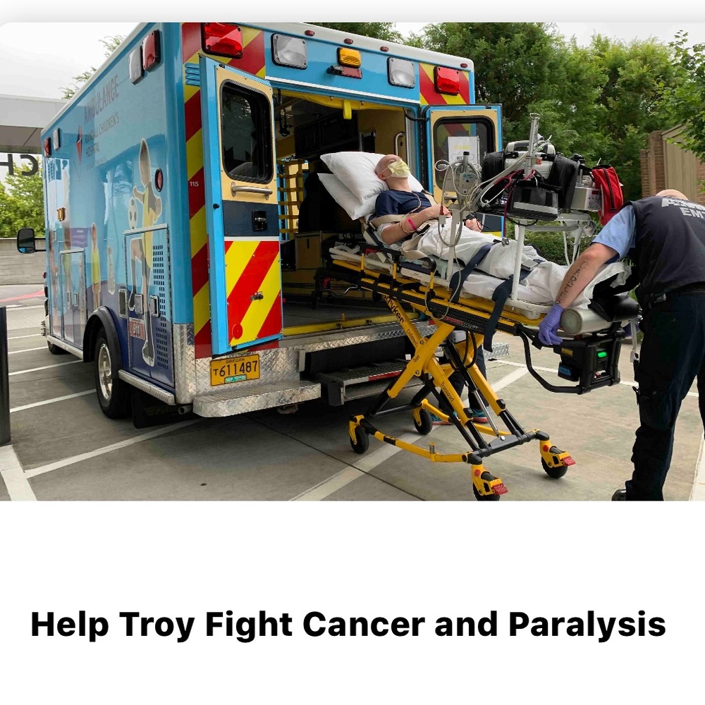 My youngest son got diagnosed with cancer 😞